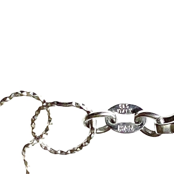 Sterling Silver Open Hearts Bracelet - Picture 4 of 5